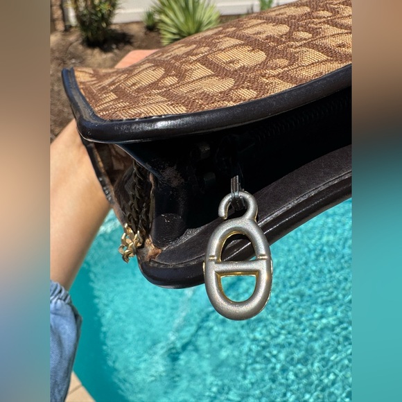 Dior Vintage Trotter Top Handle bag with COA - Picture 7 of 14